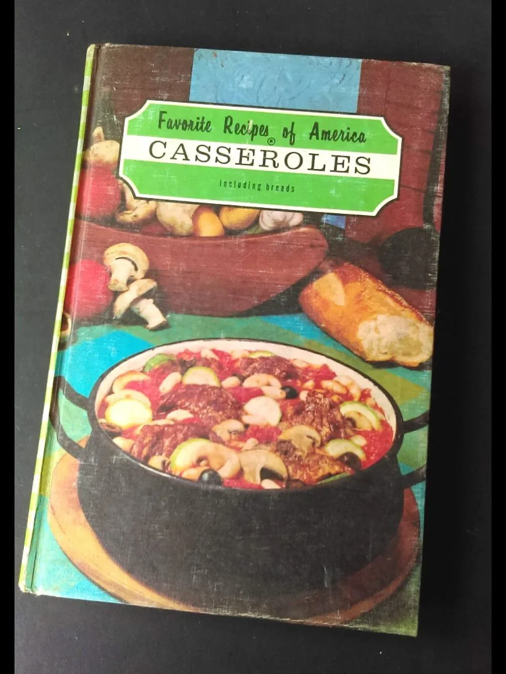 Vintage Favorite Recipes Of America 4 Cook Book Set HC Meats Desserts Salads